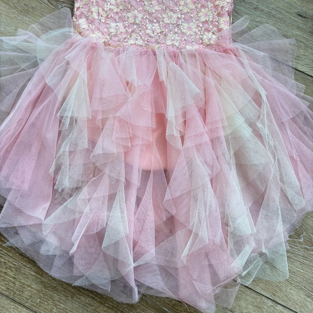 A Wish Come True Dance Ballet Costume Pink Size LC 